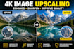 upscale images to 4k and enhance image quality