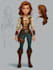 create simple 2d game characters
