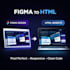 convert figma to HTML CSS with responsive vanilla javascript