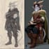 dnd character art and dnd character art
