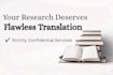provide accurate phd research transcription