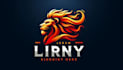 create an awesome flame lion mascot logo with express delivery