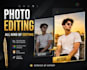 do all kind of photoshop edits