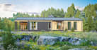 construct modular prefab house, 2d plan to 3dmodel, uk shipping container render