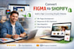 build shopify store design shopify website design convert figma to shopify
