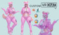 do 3d vrchat avatar model, furry nsfw, vrc avatar vtuber model rigging fursona