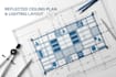 do reflected ceiling plan, lighting finish plan, hvac layout