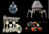 create 3d industrial machine animation, mechanical exploded view, cad animation