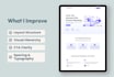 redesign your website UI in figma