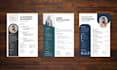 make impressive professional resume design and cv design
