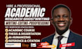 edit and proofread dissertation, thesis, ghostwrite academic contents