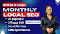 do monthly off page SEO with high authority backlinks