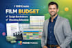 craete flim budget script braekdown shooting manpower schedule timesheet cursor