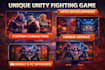 develop a professional fighting game in unity using ufe2