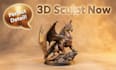 sculpt custom 3d characters, statues, miniature  model for 3d printing
