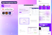 create modern looking saas wesbite design