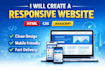 build a modern responsive website for your business
