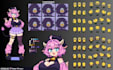 pixel art game art sprite sheet pixel animation 8bits 16bits pixel art potrait