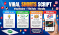 viral youtube shorts scripts with high retention