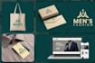 create minimalist logo, complete branding kit and brand identity