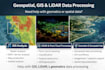 process geospatial, gis, and lidar point cloud data