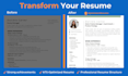 professionally rewrite your resume and linkedin profile