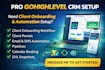 setup gohighlevel client onboarding, client portal, ghl snapshot, automation
