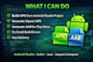 convert android studio project to apk or aab for play store