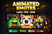 create custom twitch emotes, kick emotes and streamer emojis