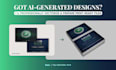 vectorize your ai generated logo, card, or design into print ready