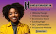 hostinger website design, fix hostinger website redesign hostinger website seo