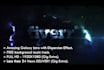 create cinematic intro with dispersion effect in space