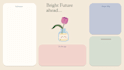 design a custom aesthetic desktop organizer wallpaper