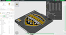make 3d logo, keychain for manufacturing or 3d printing in stl or 3mf in cad