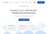 design a custom landing page UI UX in figma