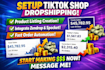 setup tiktok shop dropshipping with product listing integrate spocket zendrop