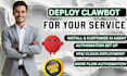 set up claw chatbot, open claw, molbot ai agent  with vps server