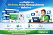 design wix medical, pharmacy, dna testing or paternity website