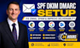setup spf dkim dmarc dns records for email deliverability