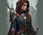 draw your fantasy oc character, dnd hero, or magical