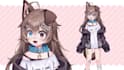 draw and rig 2d anime vtuber model live2d vtuber model live 2d vtuber model