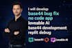 develop base44 bug fix no code app loveable ai base44 development replit debug