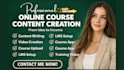 build elearning website lms website online course upload educational website