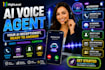 create ai phone agent for customer support and lead qualification