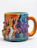 do coffee mug design in unique style