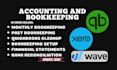 do accounting and bookkeeping using quickbooks online