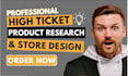 build high ticket shopify dropshipping store
