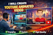create youtube animated video