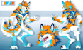 furry ref sheet anthro character fursona character reference sheet fursuit