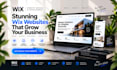 build wix website redesign wix website design wix landing page wix development